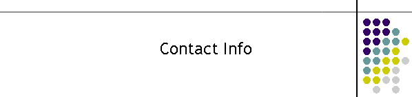 Contact Info