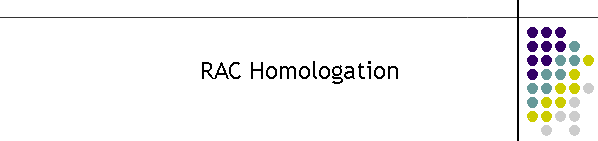 RAC Homologation