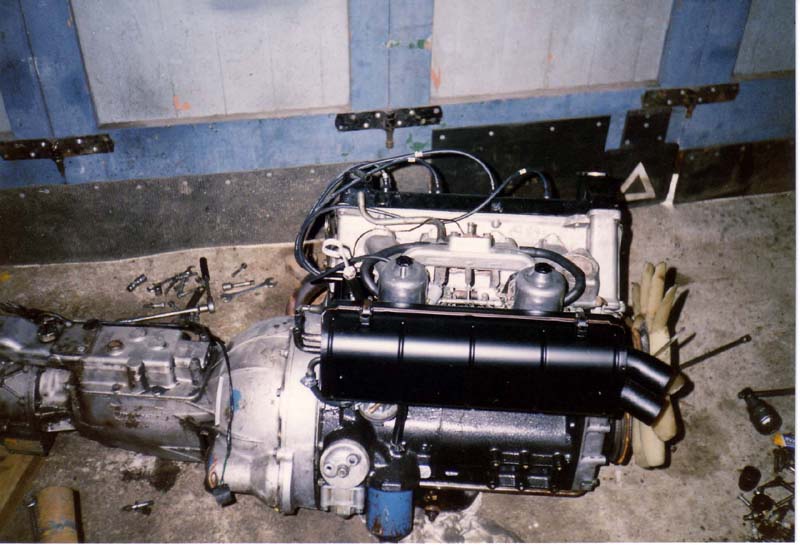 Triumph Dolomite B engine -